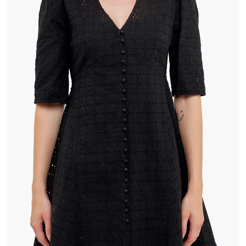 English Factory Broderie Lace Minidress
